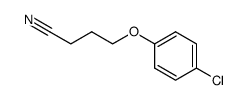 4-(4-chlorophenoxy)butanenitrile Structure