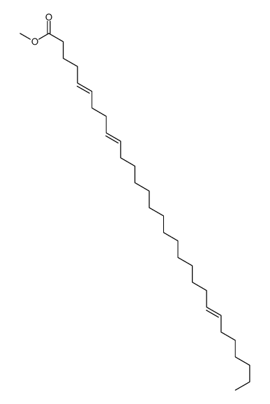 methyl triaconta-5,9,23-trienoate结构式