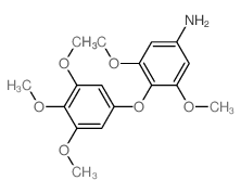 3,5-dimethoxy-4-(3,4,5-trimethoxyphenoxy)aniline Structure