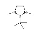 2-tert-butyl-1,3-dimethyl-1,3,2-diazaborole结构式