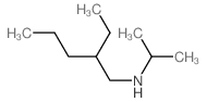 2-ethyl-N-propan-2-yl-pentan-1-amine structure