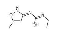 1-ethyl-3-(5-methyl-1,2-oxazol-3-yl)urea Structure