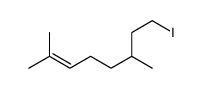 8-iodo-2,6-dimethyloct-2-ene Structure