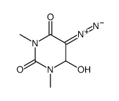 5-diazonio-4-hydroxy-1,3-dimethyl-2-oxo-4H-pyrimidin-6-olate结构式