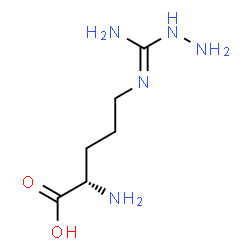 N(G)-aminoarginine结构式