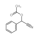 alpha-乙酰氧基苯乙腈结构式