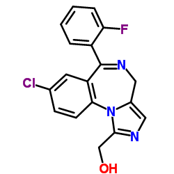 1'-Hydroxymidazolam Structure