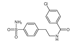 4-chloro-N-[2-(4-sulfamoylphenyl)ethyl]benzamide Structure