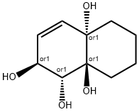 1,2,4a,8a-Naphthalenetetrol,1,2,5,6,7,8-hexahydro-,(1R,2S,4aS,8aS)-rel-(9CI) picture