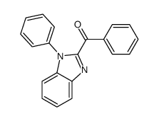 phenyl-(1-phenylbenzimidazol-2-yl)methanone Structure