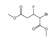 Pentanedioic acid, 2-bromo-3-fluoro-, dimethyl ester (9CI)结构式