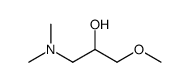 1-(dimethylamino)-3-methoxypropan-2-ol Structure