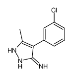 4-(3-chlorophenyl)-3-methyl-1H-pyrazol-5-amine(SALTDATA: HBr) picture