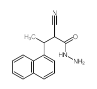 1-Naphthalenepropanoicacid, a-cyano-b-methyl-, hydrazide picture