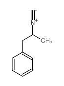 methylidyne-(1-phenylpropan-2-yl)azanium structure