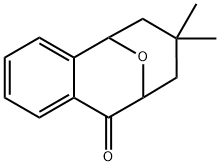 6,7,8,9-Tetrahydro-7,7-dimethyl-5,9-epoxybenzocycloocten-10(5H)-one结构式