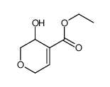 ethyl 3-hydroxy-3,6-dihydro-2H-pyran-4-carboxylate Structure