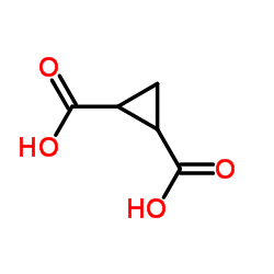 1,2-Cyclopropanedicarboxylic acid Structure