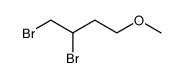 1,2-dibromo-4-methoxy-butane结构式