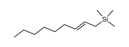 (E/Z)-1-(Trimethylsilyl)non-2-ene结构式