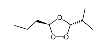 1,2,4-Trioxolane,3-(1-methylethyl)-5-propyl-,trans-(9CI)结构式