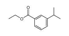 ethyl 3-isopropylbenzoate Structure