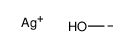 Silver(1+), (hydroxymethyl)结构式