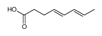 4,6-octadienoic acid Structure