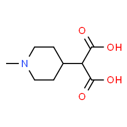 Propanedioic acid, (1-methyl-4-piperidinyl)- (9CI)结构式