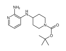 TERT-BUTYL 4-((2-AMINOPYRIDIN-3-YL)AMINO)PIPERIDINE-1-CARBOXYLATE Structure