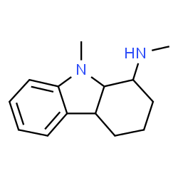 1H-Carbazol-1-amine,2,3,4,4a,9,9a-hexahydro-N,9-dimethyl-(9CI)结构式