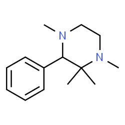 Piperazine, 1,2,2,4-tetramethyl-3-phenyl- (8CI)结构式