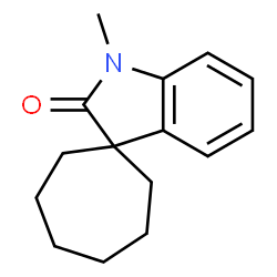 Spiro[cycloheptane-1,3-[3H]indol]-2(1H)-one, 1-methyl- (9CI) Structure