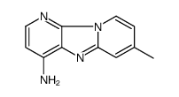 4-Amino-7-methyldipyrido(1,2-a:3',3'-d)imidazole结构式