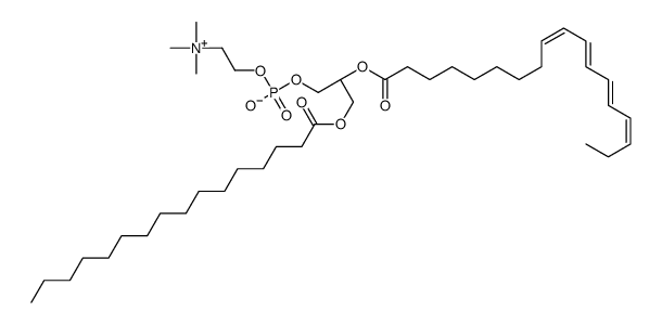 1-palmitoyl-2-parinaroylphosphatidylcholine structure