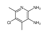 5-chloro-4,6-dimethylpyridine-2,3-diamine picture