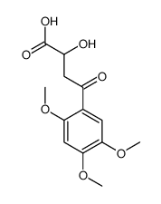 2-hydroxy-4-oxo-4-(2,4,5-trimethoxyphenyl)butanoic acid Structure