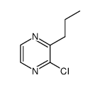 2-chloro-3-propyl-pyrazine结构式