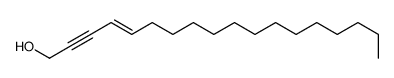 octadec-4-en-2-yn-1-ol Structure