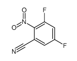 3,5-二氟-2-硝基苯甲星空app结构式