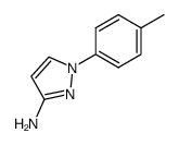 1-p-tolyl-1H-pyrazol-3-ylamine结构式