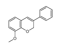 8-methoxy-3-phenyl-2H-chromene结构式