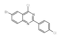 6-溴-4-氯-2-(4-氯苯基)喹唑啉图片