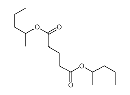 dipentan-2-yl pentanedioate Structure