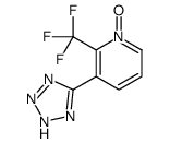 1-oxido-3-(2H-tetrazol-5-yl)-2-(trifluoromethyl)pyridin-1-ium Structure