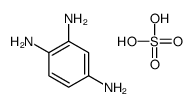 benzene-1,2,4-triamine,sulfuric acid结构式