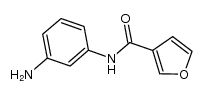 N-(3-aminophenyl)-3-furamide structure