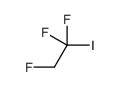 1,1,2-trifluoro-1-iodoethane结构式