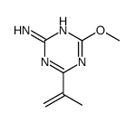 4-methoxy-6-prop-1-en-2-yl-1,3,5-triazin-2-amine Structure