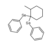 1,1-bis(phenylselenenyl)-2-methylcyclohexane Structure